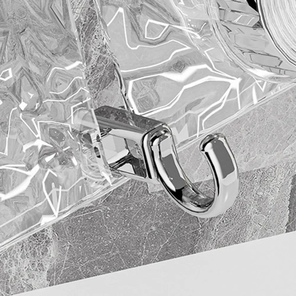 Bathroom Wall Suction Cup Hook Rack